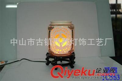 匠心雕琢，光影生輝——中山市古鎮墨雕燈飾工藝廠精品陶瓷臺燈直銷
